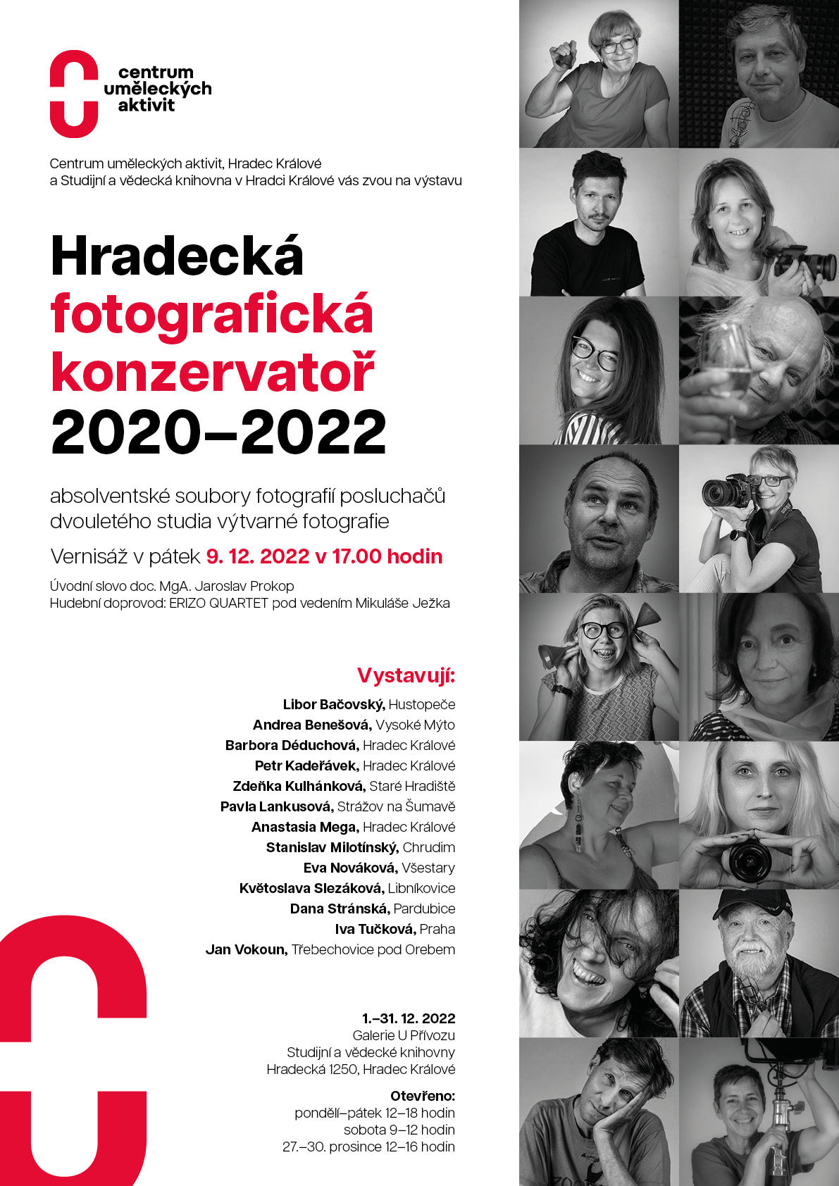 Vernisáž: Hradecká fotografická konzervatoř 2020-2022